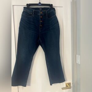 J Crew High Rise Flair Crop